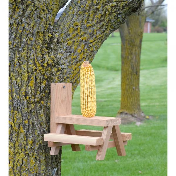 Build a Squirrel Table Kit with ear corn installed