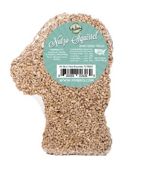 Nutzo Squirrel Ornament - back of squirrel