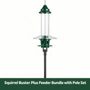 Squirrel Buster Plus Feeder Bundle with Pole Set
