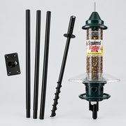Squirrel Buster Plus Feeder Bundle with Pole Set