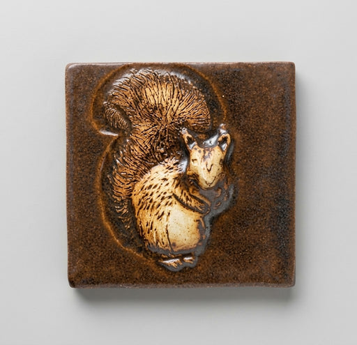 4×4 Ceramic Squirrel Tile