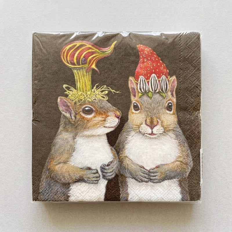 Sam & Kris - Beverage Napkins
