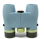 Side view Standard Issue 10x25 Waterproof Binoculars blue