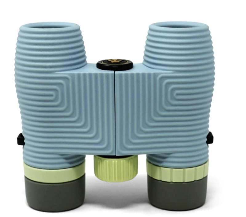 Side view Standard Issue 10x25 Waterproof Binoculars blue