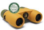 standard issue binoculars in beeswax yellow with gear junkie badge
