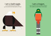 Charley Harper's Sticky Birds: An Animal Sticker Kit - bald eagle and trogon