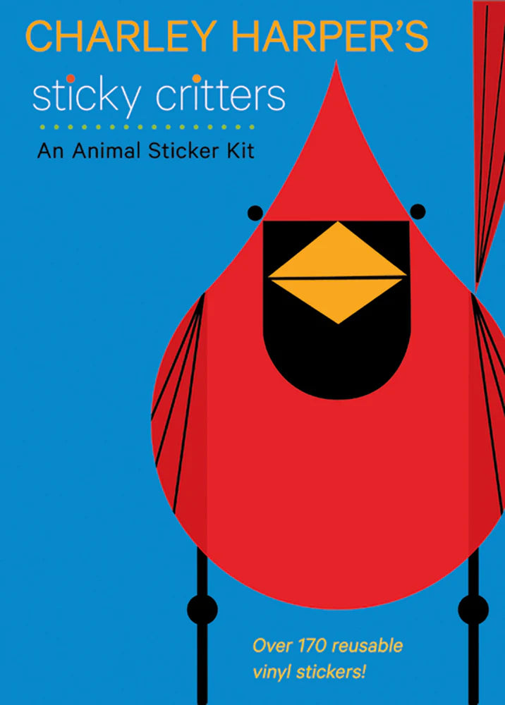 Charley Harper’s Sticky Critters: An Animal Sticker Kit