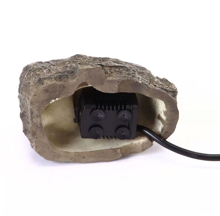 Stonecreek Waterfall Rock For Bird Bath - Electric Pump Included