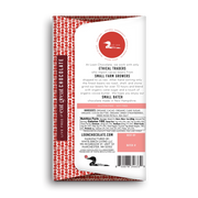 Chocolate Bar - Dark Chocolate with Strawberry-Rose - ingredient and nutritional information