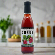 Strawberry Basil Shrub