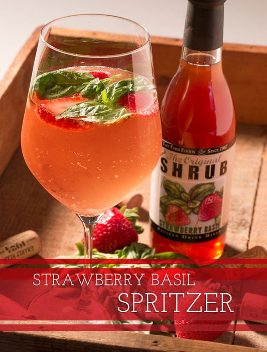 Strawberry Basil Shrub - recipe ideas