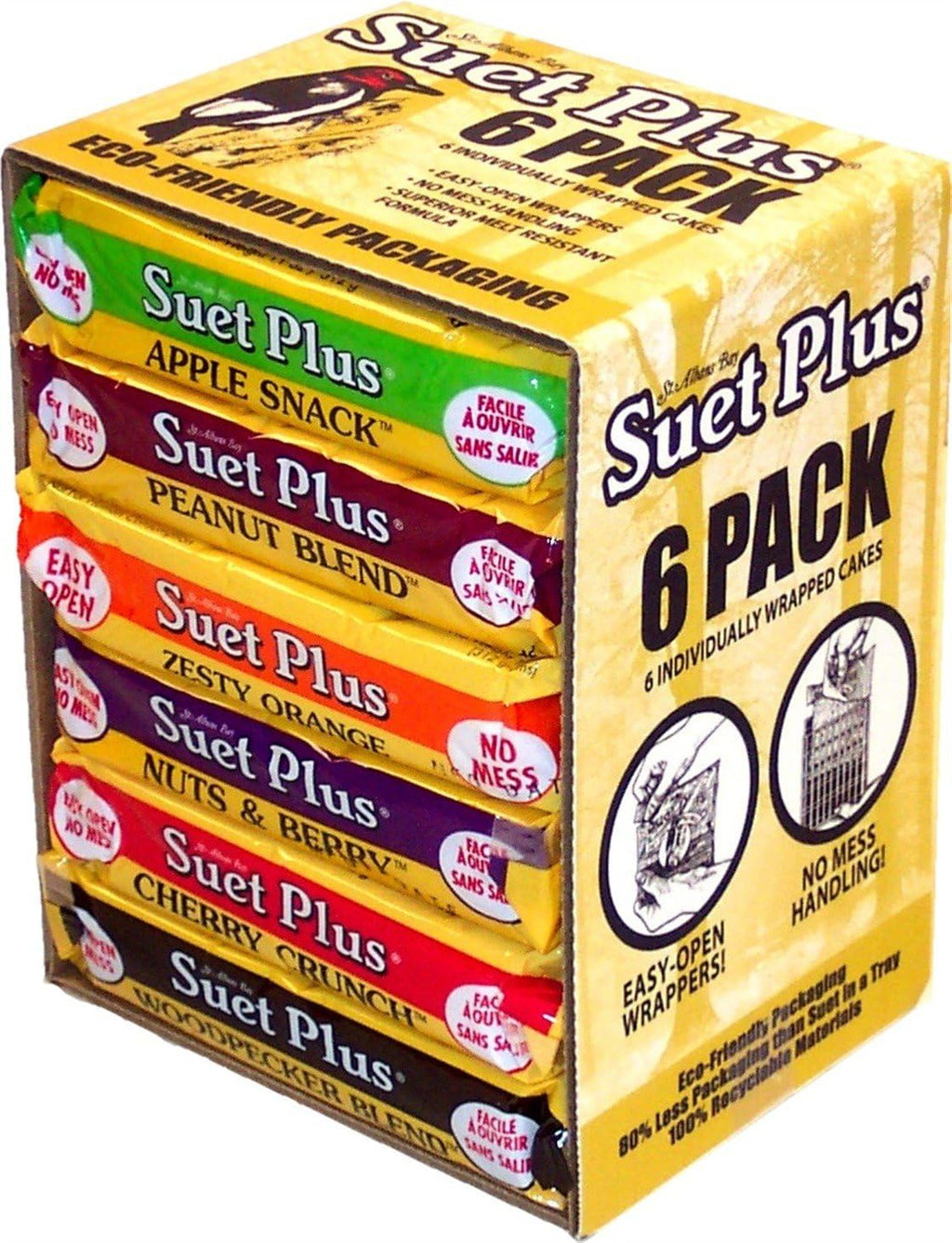 Wild bird Suet cakes, Balls, and Plugs - eco friendly packaging ...