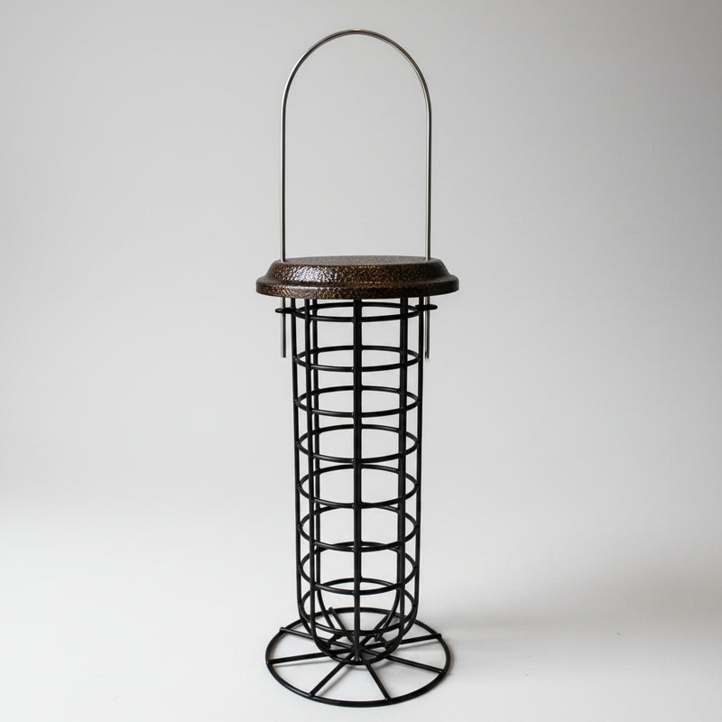 Mesh Suet Ball Feeder with Roof