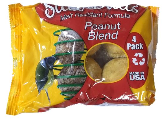 Suet Ball Feeder Bundle - peanut blend