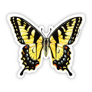 Eastern Tiger Swallow Tail Butterfly Vinyl Sticker