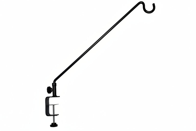 Clamp-On Swing Arm Deck Hanger
