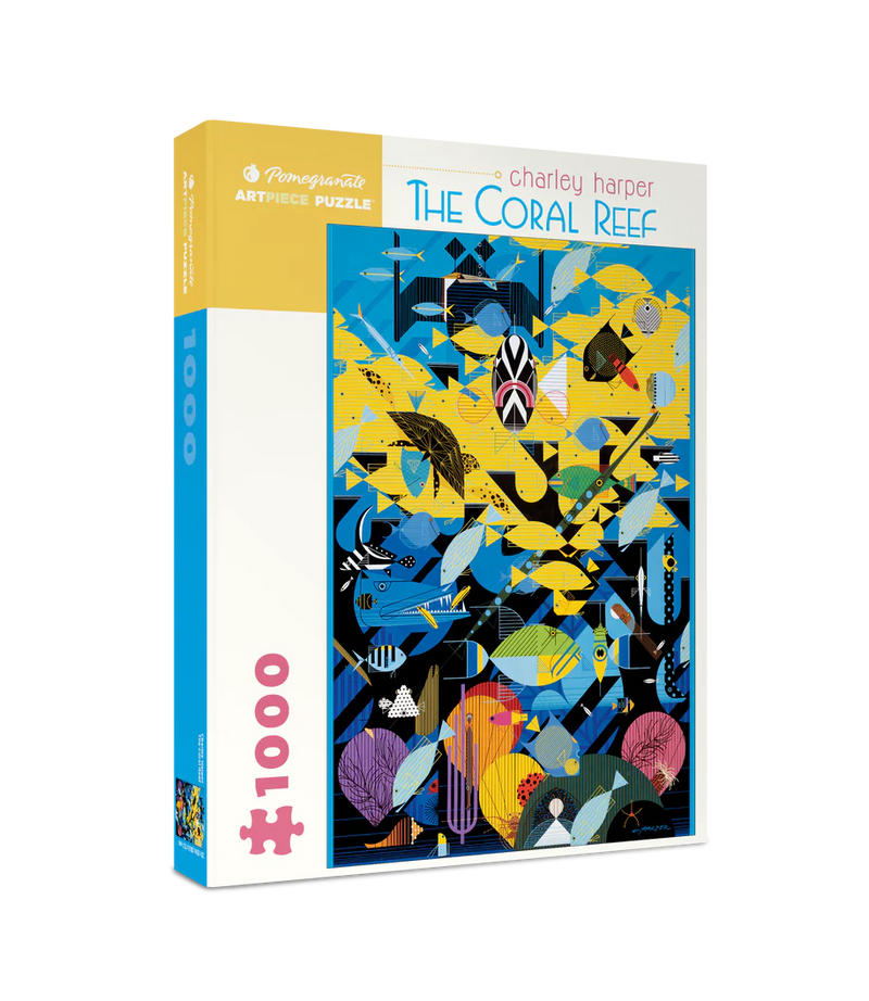 Charley Harper: The Coral Reef 1000-Piece Jigsaw Puzzle