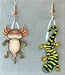Tiger Salamander Earrings