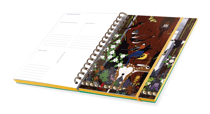 Charley Harper Timeless Planner with artwork
