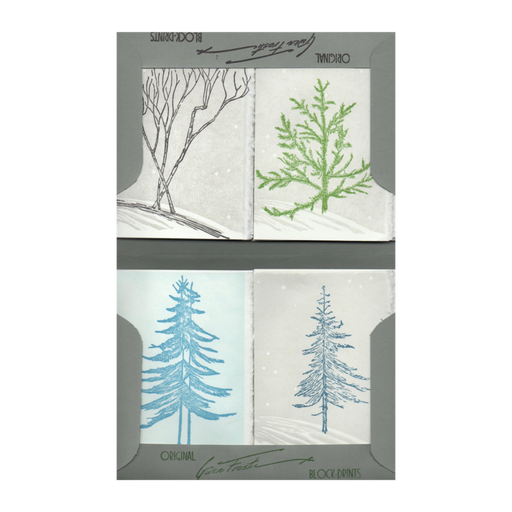 Gwen Frostic: Tiny Trees Notecard Set