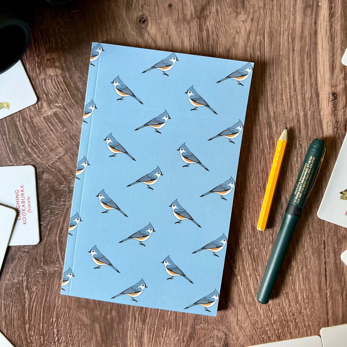 Tufted Titmouse Notebook - front