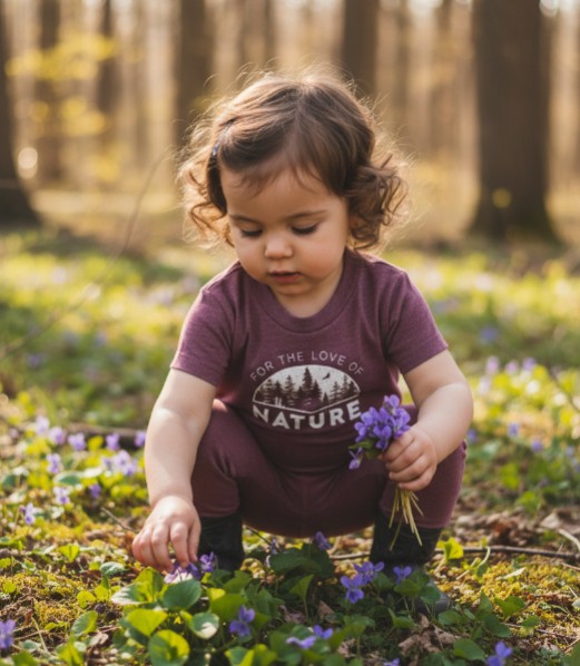 Toddler T-Shirt - For the Love of Nature