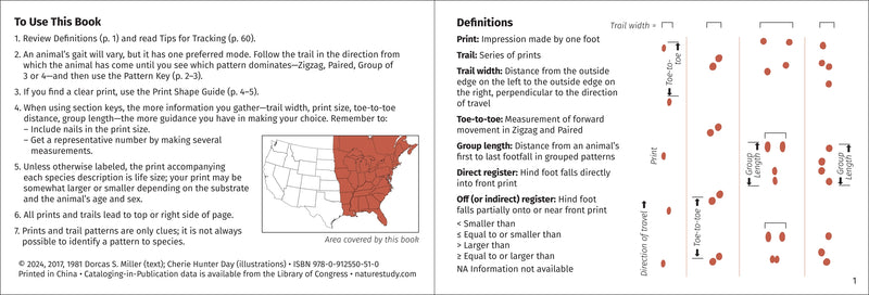 Track Finder - Identifying Mammal Tracks in Eastern North America page samples
