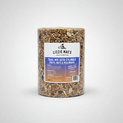 Bugs, Nuts, and Berries Seed Cylinder - Large - 4.6 lbs renamed Trail Mix