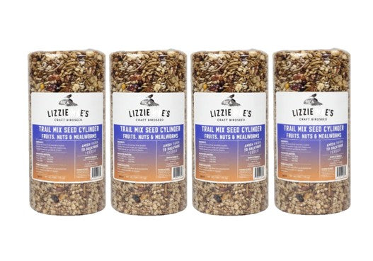 4 Pack Bugs, Nuts and Berries Seed Cylinder 1.5 lbs