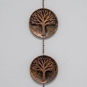 Flamed 5-Disc Raised Tree Wall Discs
