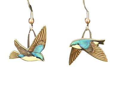 Tree Swallow Earrings