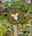 Garden Sign - Native Plants Use Less Water in the garden