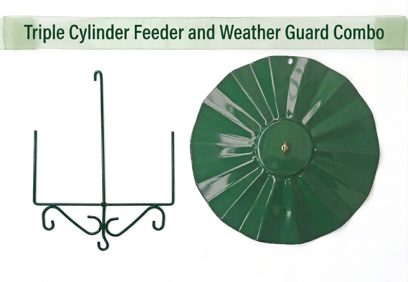 Triple Cylinder Feeder and Weather Guard Combo