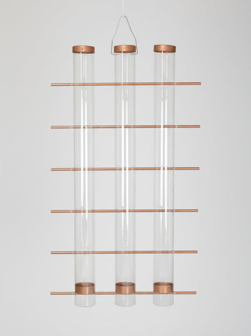 Copper Finches Favorite 3-Tube Feeder