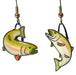 Rainbow Trout Earrings