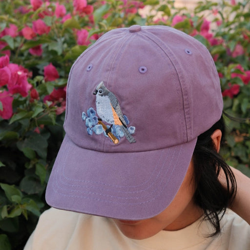 Tufted Titmouse Washed Hat