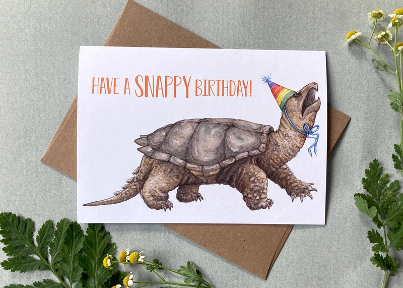 Birthday Card - Have A Snappy Birthday!