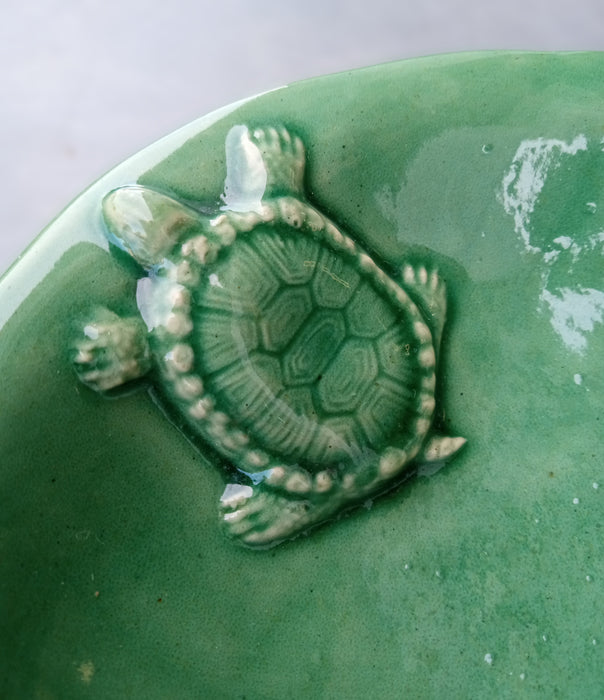 Stoneware Small Critter Bug Bowl - Snapping Turtle