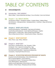 WASPS: A Guide for Eastern North America
table of contents