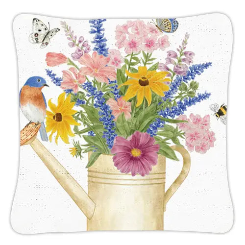 Watering Can Bluebird Bouquet Gift Boxed Lavender Sachets - Set of 3
