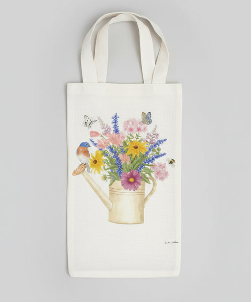 Watering Can Bluebird Bouquet Gourmet Gift Caddy