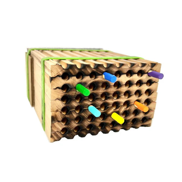 Bee Wayfinders for Mason Bees
can be used in nesting blocks (NOT included)