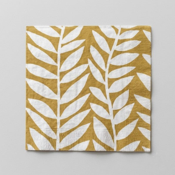 Botanique d´Or - Beverage size Napkins