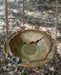 Hanging Bird Bath -Swamp White Oak Leaf Bowl