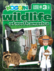 Prof. Noggin Wildlife of North America Card Game