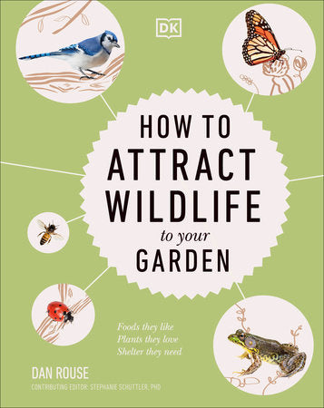 book on How to attract wildlife text and nature pictures