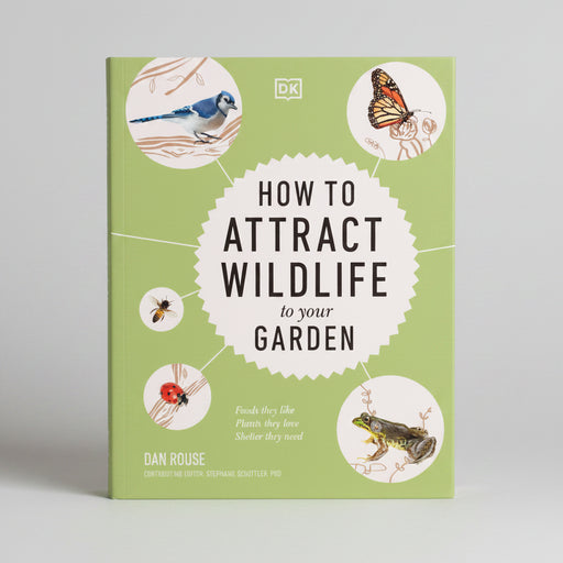 book on How to attract wildlife text and nature pictures