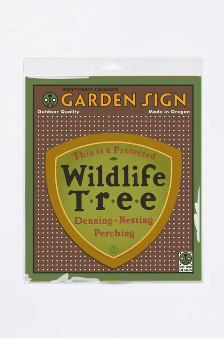 Garden Sign - Wildlife Tree