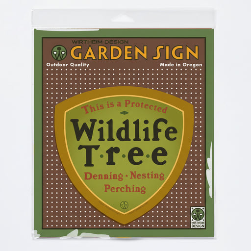 Garden Sign - Wildlife Tree