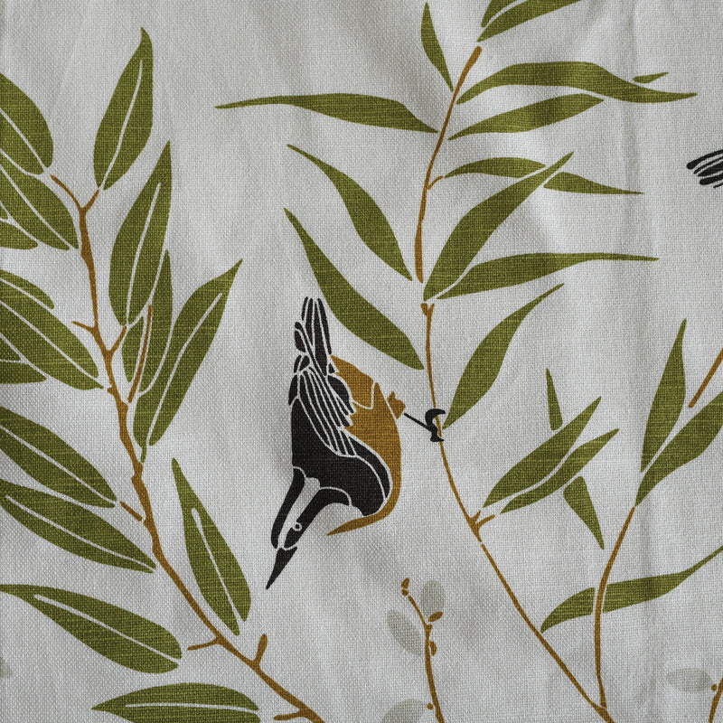 Organic Apron - Willow Thicket
closeup on detail